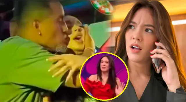 Jazmín Pinedo opina al ver beso y abrazo de Christian Cueva a Pamela Franco.