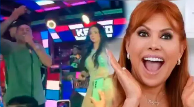 Christian Cueva arremete contra Magaly Medina tras besar a Pamela Franco. Christian Cueva arremete contra Magaly Medina tras besar a Pamela Franco.