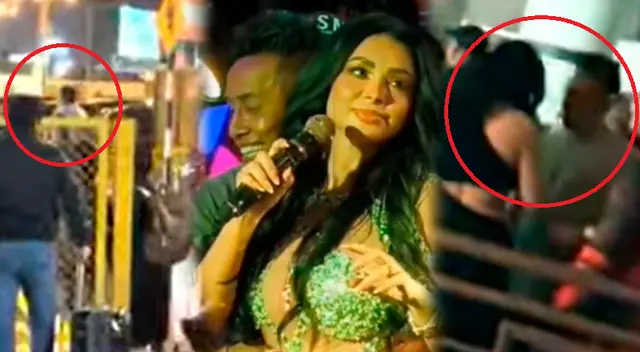 'Magaly TV La Firme' registro el antes, durante y después del beso de Christian Cueva a Pamela Franco. 'Magaly TV La Firme' registro el antes, durante y después del beso de Christian Cueva a Pamela Franco.