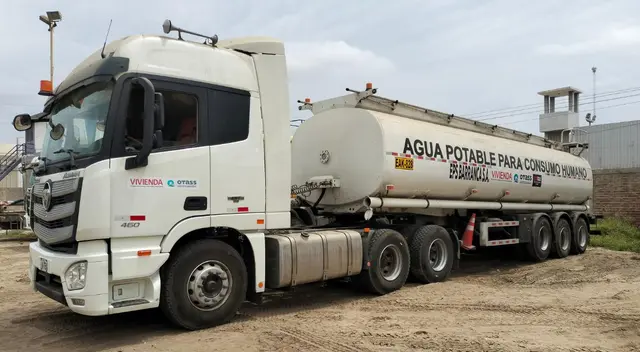Piura: Aumentan a 19 las cisternas para distribuir agua potable a hospitales y zonas vulnerables. Piura: Aumentan a 19 las cisternas para distribuir agua potable a hospitales y zonas vulnerables.