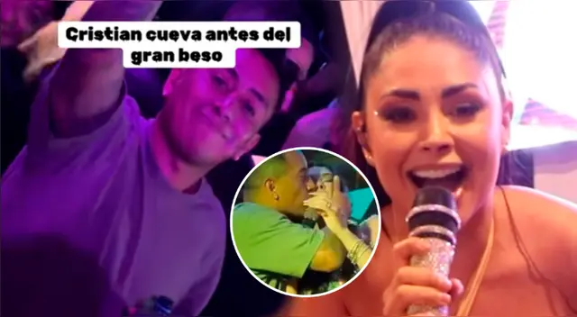 Christian Cueva y lo que hizo antes de besar a Pamela Franco en discoteca.