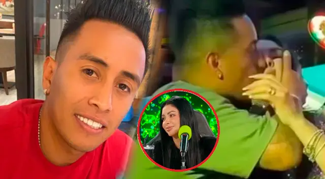 Christian Cueva comenta el beso que le dio a Pamela Franco tras oficialización.