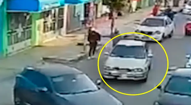 SMP: Mujer frustra robo de S/20 mil y atropella a marcas SMP: Mujer frustra robo de S/20 mil y atropella a marcas