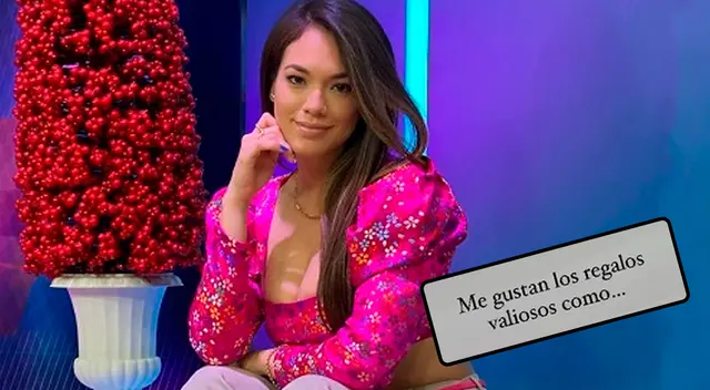 Jazmín Pinedo ha dado qué hablar con curioso comentario sobre el valor de los presentes que recibe. Jazmín Pinedo ha dado qué hablar con curioso comentario sobre el valor de los presentes que recibe.