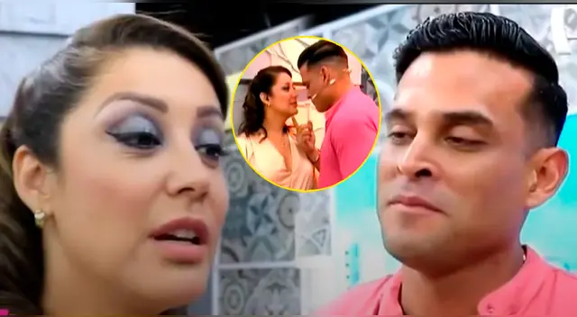 La advertencia que le hizo Karla Tarazona a Christian Domínguez.