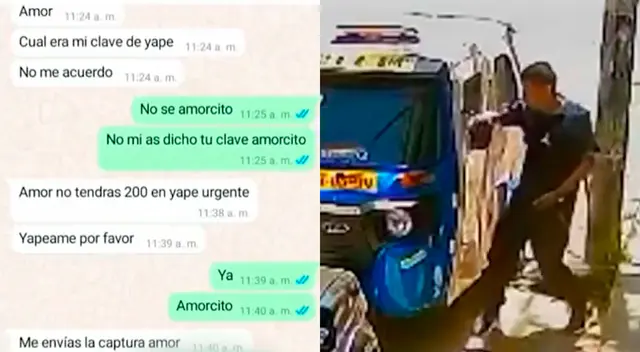 De acuerdo al dueño del celular, el ladrón desbloqueó el dispositivo móvil y luego pidió dinero por Yape. De acuerdo al dueño del celular, el ladrón desbloqueó el dispositivo móvil y luego pidió dinero por Yape.