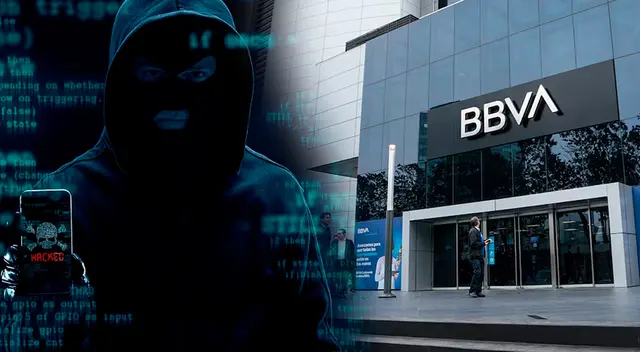 BBVA habría sido víctima de la ciberdelincuencia.