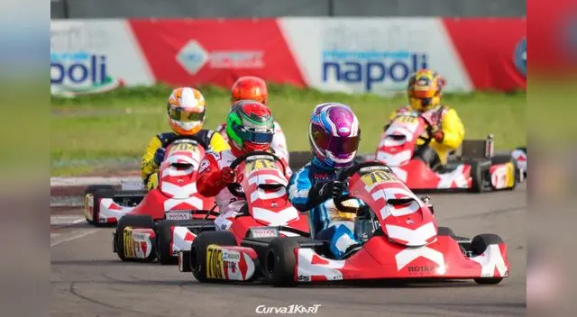 Gran competencia del piloto peruano.
