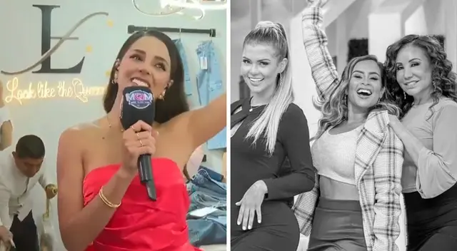 Luciana Fuster decidió ignorar los ataques de las conductoras de América Hoy e inauguró su tienda junto a Mande Quien Mande.