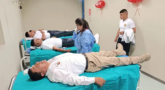 Donación de sangre en Pisco