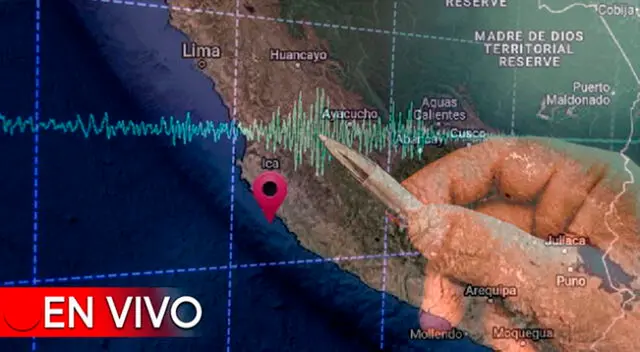 Conoce EN VIVO los temblores que ocurren en el Perú, según IGP.