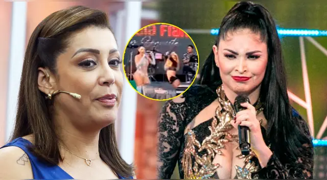Karla Tarazona habla sobre el evento en el que coincidió con Pamela Franco.