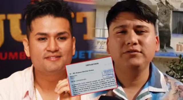 Bill Orosco confirma que Deyvis Orosco le mandó carta notarial. Bill Orosco confirma que Deyvis Orosco le mandó carta notarial.