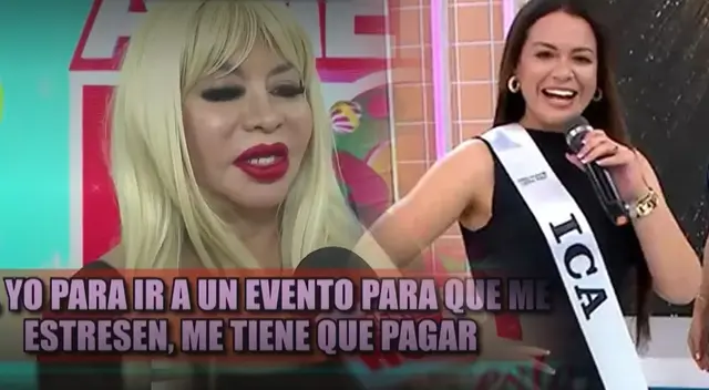 Susy Díaz EXIGE pago para ir a ver a Florcita en final de certamen de belleza. Susy Díaz EXIGE pago para ir a ver a Florcita en final de certamen de belleza.