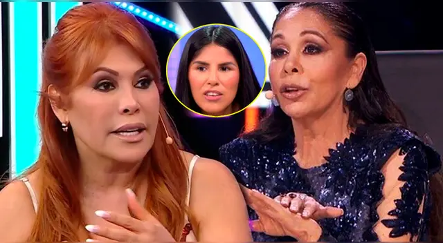 Magaly Medina, Isabel Pantoja y su hija adoptiva tuvieron tenso momento.