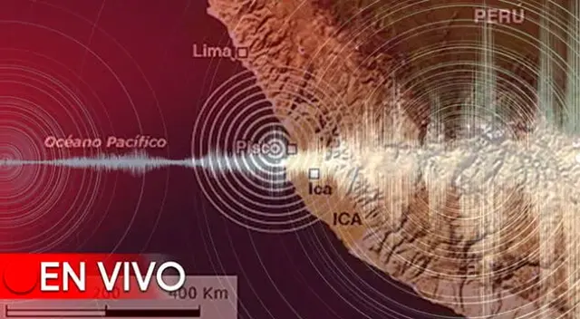 Conoce EN VIVO los temblores que ocurren en el Perú, según IGP.