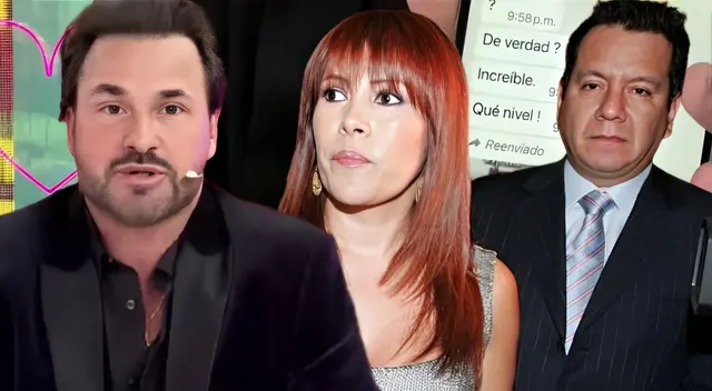 Cristian Zuárez muestra chat con Ney Guerrero reclamándole por críticas de Magaly Medina. Cristian Zuárez muestra chat con Ney Guerrero reclamándole por críticas de Magaly Medina.