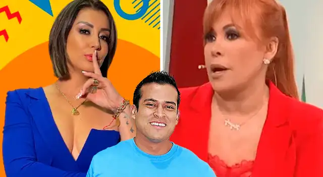 Karla Tarazona no se quedó callada frente a Magaly Medina, quien la tildó de wachiman de Domínguez. Karla Tarazona no se quedó callada frente a Magaly Medina, quien la tildó de wachiman de Domínguez.