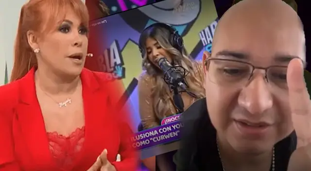 Conductor de podcast INDIGNADO con Magaly Medina por evadir sus créditos en reportaje. Conductor de podcast INDIGNADO con Magaly Medina por evadir sus créditos en reportaje.