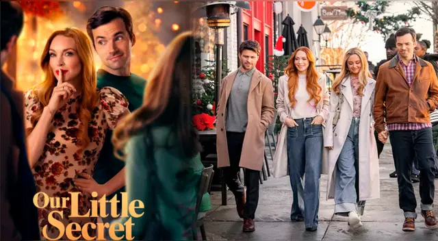 Lindsay Lohan protagoniza 'Nuestro secretito' para Netflix.