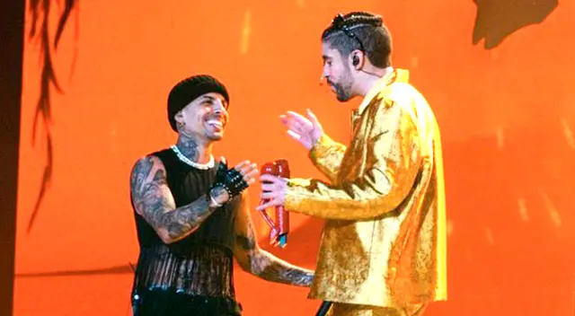 Bad Bunny y Rauw Alejandro sorprenden en Puerto Rico Bad Bunny y Rauw Alejandro sorprenden en Puerto Rico