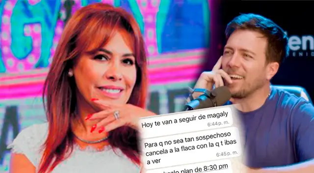 Julián Zucchi arremete contra 'Magaly TV La Firme'. Julián Zucchi arremete contra 'Magaly TV La Firme'.