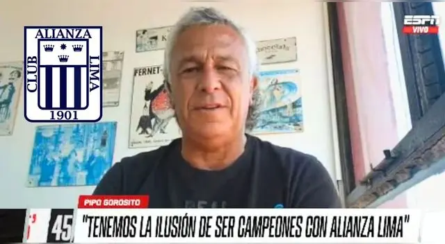 Néstor Gorosito emocionado por ser DT de Alianza Lima en 2025. Néstor Gorosito emocionado por ser DT de Alianza Lima en 2025.