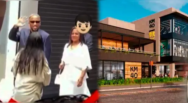 Así apareció Jefferson Farfán en la inauguración de su mall 'KM40'. Así apareció Jefferson Farfán en la inauguración de su mall 'KM40'.