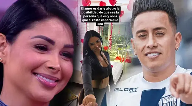 Pamela Franco SE EMOCIONA al recibir sorpresa de Christian Cueva con globos y rosas en la cama.