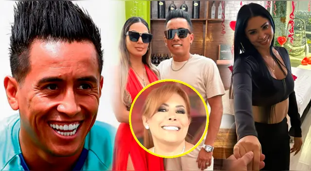 Magaly Medina reveló diferencias de Christian Cueva entre Pamela Franco y Pamela López.