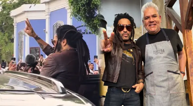 Lenny Kravitz visitó restaurante de Barranco antes de concierto en Lima.