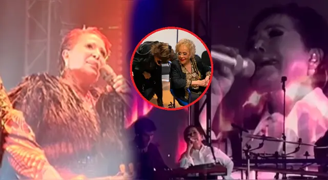 Alejandra Guzmán se quiebra en su primer concierto tras muerte de Silvia Pinal, su madre. Alejandra Guzmán se quiebra en su primer concierto tras muerte de Silvia Pinal, su madre.