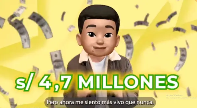 Ganador de La Tinka cuenta lo que hará con su dinero.