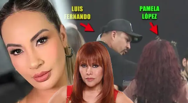 Magaly Medina advierte a Pamela López tras actitudes agresivas de Luis Fernando Rodríguez. Magaly Medina advierte a Pamela López tras actitudes agresivas de Luis Fernando Rodríguez.