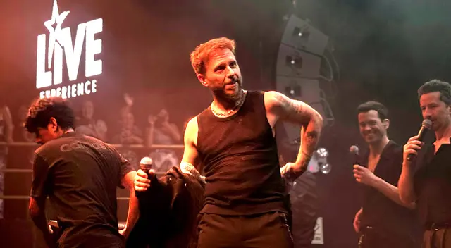 Noel Schajris en Hombres a la Plancha Noel Schajris en Hombres a la Plancha