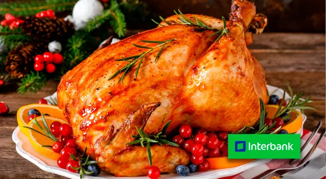Descubre cómo puedes ganar tu pavo gratis para este Navidad gracias a Interbank. Descubre cómo puedes ganar tu pavo gratis para este Navidad gracias a Interbank.