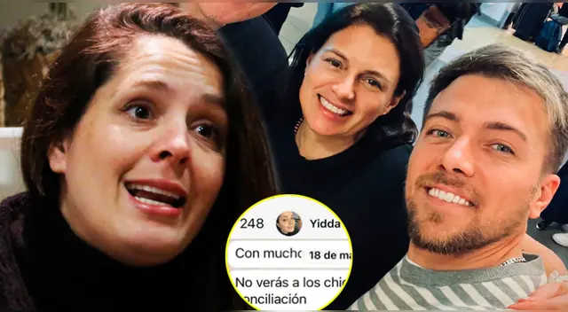 Los chats que filtró la madre de Julián Zucchi desmintiendo a Yiddá Eslava. Los chats que filtró la madre de Julián Zucchi desmintiendo a Yiddá Eslava.