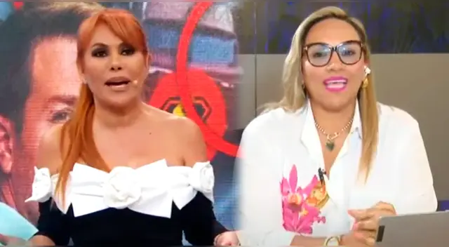 La reacción de Magaly Medina al ver a la abogada de Julian Zucchi en vivo.