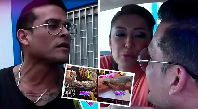 Christian Domínguez se ocultó el tatuaje de Pamela Franco y llamó amor a Karla Tarazona Christian Domínguez se ocultó el tatuaje de Pamela Franco y llamó amor a Karla Tarazona