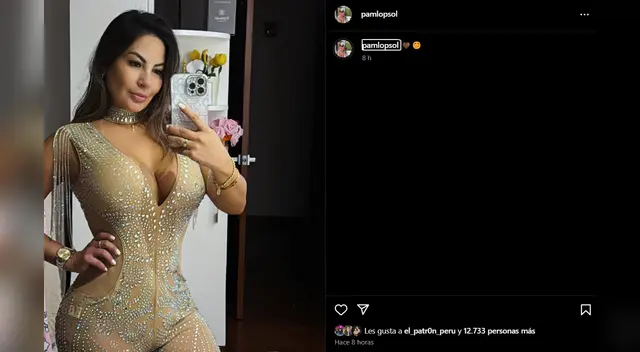 Pamela López publica foto con misterioso vestuario. Foto: Instagram