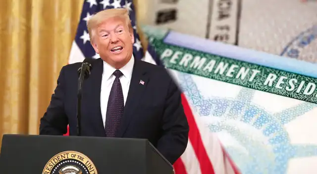 El presidente electo de Estados Unidos, Donald Trump, prometió la Green Card a estudiantes. El presidente electo de Estados Unidos, Donald Trump, prometió la Green Card a estudiantes.