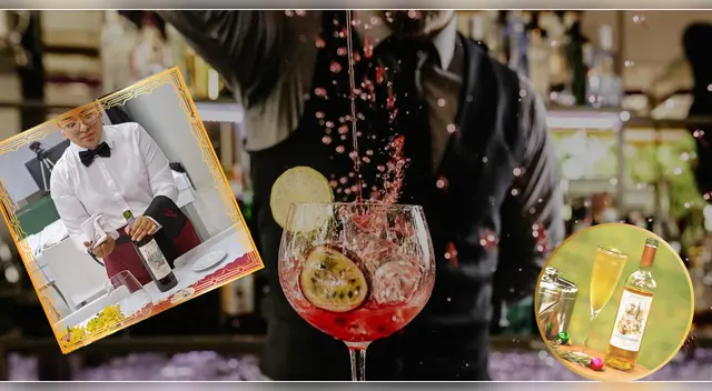 Estas fiestas navideñas deslumbra con cócteles a base de vinos.