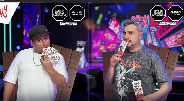 Hablando Huevadas la rompen con chocolate Hablando Huevadas la rompen con chocolate