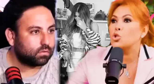 Magaly Medina cuadró a su reportero Gianfranco Pérez. Magaly Medina cuadró a su reportero Gianfranco Pérez.