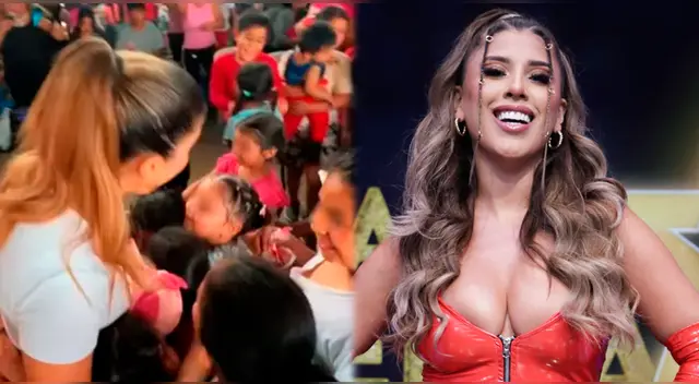 Yahaira Plasencia realizó un emotivo gesto por Navidad. Yahaira Plasencia realizó un emotivo gesto por Navidad.