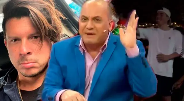 Mario Hart y Piero Arenas generan reacciones tras uso de pirotécnicos.