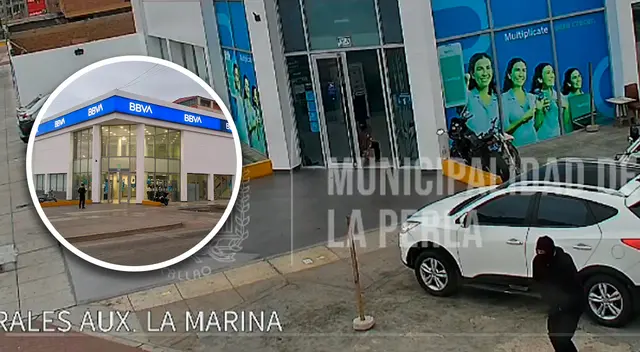 BBVA es nuevamente víctima de un asalto.