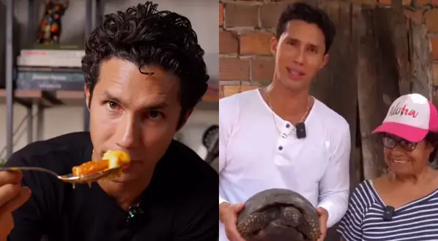 Rodrigo Fernandini es criticado por preparar una tortuga en estado vulnerable.