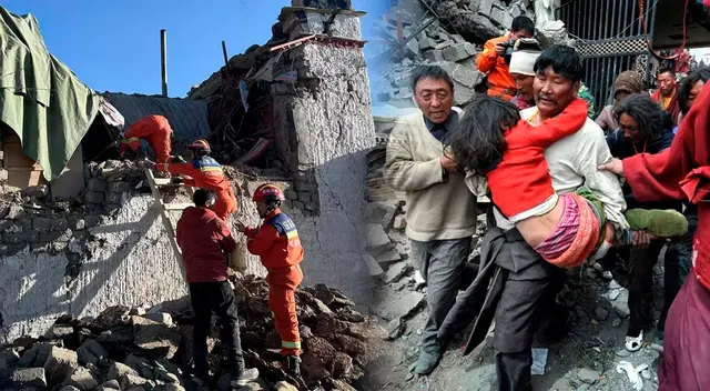 Terremoto en China sacudió la región del Tíbet esta mañana. Terremoto en China sacudió la región del Tíbet esta mañana.