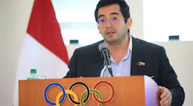 Renzo Manyari, presidente del Comité Olímpico Peruano, denuncia maniobras del grupo ADA y del congresista Carlos Zeballos.